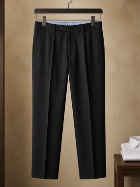 Tommy Hilfiger Mens Classic Ally Tailored Trim Fit Pants 38/32